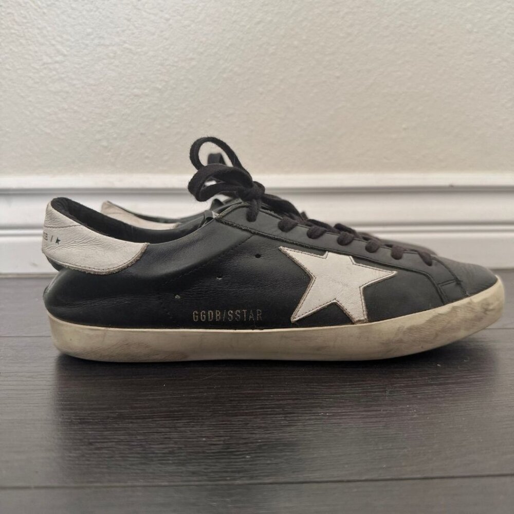 Golden Goose Black and White Athletic Shoes EUR 42 - Picture 10 of 14